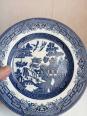 assiette ancienne en céramique diamètre 20,5 cm , Churchill | Puces Privées