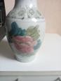 vase ancien en porcelaine hauteur 21 cm diamètre 11 cm | Puces Privées