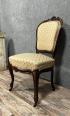 série de 4 chaises époque Napoléon III en acajou vers 1850 | Puces Privées