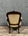 série de 4 fauteuils époque Napoléon III en acajou vers 1850 | Puces Privées
