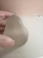 presse papier poire en verre massif hauteur 10 cm diamètre 9 cm | Puces Privées