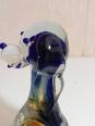 statuette petit chien en verre murano hauteur 15 cm x 6,5 cm | Puces Privées