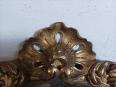 Miroir en bois sculpté doré style Louis XV | Puces Privées