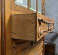 D'après Louis Majorelle : Muséale armoire école de Nancy en noyer et frêne époque Art Nouveau vers 1900 | Puces Privées