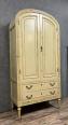 Gazzolo Ghilardi a Gênes : Superbe armoire Italienne de style Louis XVI en bois laqué époque 1900 | Puces Privées