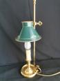 No - 574 - Petite lampe bouillotte à une lumière en bronze doré . Epoque XXème | Puces Privées