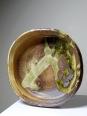 Coupe céramique d'art Japonaise d'Iga vintage/ancienne brutaliste | Puces Privées