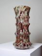Vase verre moucheté aventurine inclusions de cuivre art déco style Legras | Puces Privées