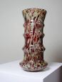 Vase verre moucheté aventurine inclusions de cuivre art déco style Legras | Puces Privées