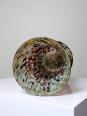 Vase verre moucheté aventurine inclusions de cuivre art déco style Legras | Puces Privées