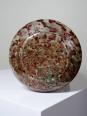 Vase verre moucheté aventurine inclusions de cuivre art déco style Legras | Puces Privées