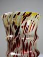 Vase verre moucheté aventurine inclusions de cuivre art déco style Legras | Puces Privées