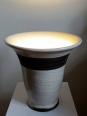 Grande lampe moderne Raku beige et brun Keramos Sèvres - Jean Besnard 1889-1958 | Puces Privées