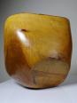 Grande coupe en bois d'olivier Riviera brutaliste artisanat circa 1950 | Puces Privées