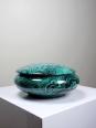 Boite à bijoux/bonbonnière porcelaine Limoges Apilco Deshoulière façon Malachite | Puces Privées