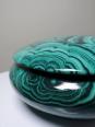 Boite à bijoux/bonbonnière porcelaine Limoges Apilco Deshoulière façon Malachite | Puces Privées