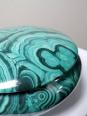 Boite à bijoux/bonbonnière porcelaine Limoges Apilco Deshoulière façon Malachite | Puces Privées