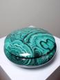 Boite à bijoux/bonbonnière porcelaine Limoges Apilco Deshoulière façon Malachite | Puces Privées