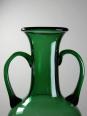 Imposant vase amphore Empoli style Etrusque soufflé à la bouche vintage | Puces Privées