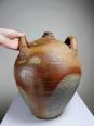 Jarre en grès XXL ancienne XIXe artisanat français Puisaye | Puces Privées