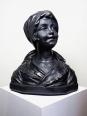 Buste de jeune femme en plâtre 1900-1930 monochrome Citti & Frère | Puces Privées