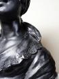 Buste de jeune femme en plâtre 1900-1930 monochrome Citti & Frère | Puces Privées