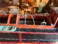 ANCIENNE MAQUETTE DE PENICHE PARISIENNE EN BOIS ET METAL circa 1930 | Puces Privées