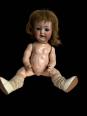 POUPÉE ANCIENNE TETE EN PORCELAINE - ALLEMANDE .EPOQUE 1900-1920. N°3421 | Puces Privées