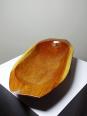 Grand plat, coupe, creuse en bois Maroc vintage | Puces Privées