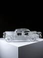 Presse papier vintage grosse voiture Chevrolet Bel Air 1957 en cristal | Puces Privées