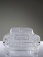 Presse papier vintage grosse voiture Chevrolet Bel Air 1957 en cristal | Puces Privées