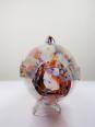 Gros poisson décoratif verre soufflé moucheté de Murano vintage | Puces Privées
