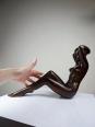 Grande statuette femme nue, Vénus en bronze de charme vintage | Puces Privées