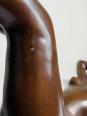 Grande statuette femme nue, Vénus en bronze de charme vintage | Puces Privées