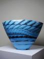 Centre de table, coupe ou grand bol en verre de Murano 
