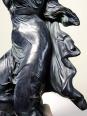 Grande statuette platre ou composite vintage/ancienne façon bronze art nouveau | Puces Privées