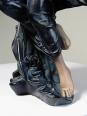 Grande statuette platre ou composite vintage/ancienne façon bronze art nouveau | Puces Privées