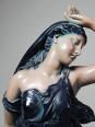 Grande statuette platre ou composite vintage/ancienne façon bronze art nouveau | Puces Privées