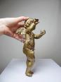 Petit angelot, putto en bronze doré ancien élément décoratif XIXe | Puces Privées