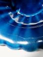 Cache pot vintage années 60-80 faïence glacée turquoise Charolles | Puces Privées