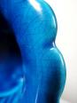 Cache pot vintage années 60-80 faïence glacée turquoise Charolles | Puces Privées