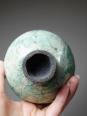 Trio de petits bols à pieds en raku artisanal vintages | Puces Privées