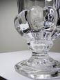 Vase Médicis cristal/verre cristallin moulé incolore vintage | Puces Privées