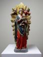 Statuette ancien Vierge ND du Secours Pertpétuel Carton Romain Raffl Paris | Puces Privées