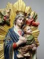 Statuette ancien Vierge ND du Secours Pertpétuel Carton Romain Raffl Paris | Puces Privées