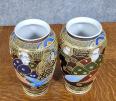 Asie XXeme : paire de vases en porcelaine émaillée de Satsuma | Puces Privées