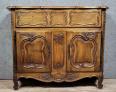Buffet maie Provencal style Louis XV en noyer sculpté vers 1950 | Puces Privées
