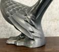 Céramique laquée noire époque Art Déco : oiseau signé Jean | Puces Privées