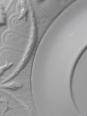 Très grand plat coupe centre de table Lafarge & Co porcelaine Limoges vintage | Puces Privées