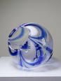 Gros globe de luminaire verre de Murano vintage années 60-70 attribué à Moretti | Puces Privées